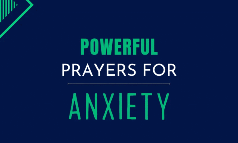 Prayers for Anxiety