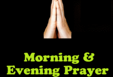 Morning and Evening Prayers
